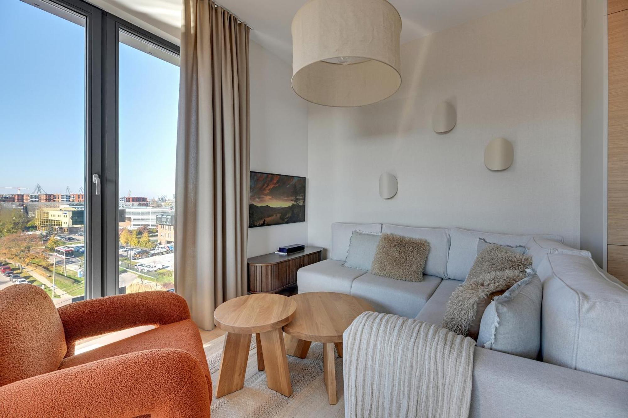 Blue Mandarin Riverside Premium Sauna & Gym Гданск Стая снимка